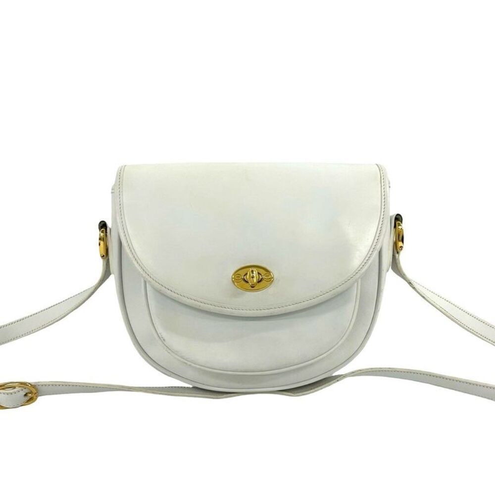 Gucci Old Gucci Leather Shoulder Bag